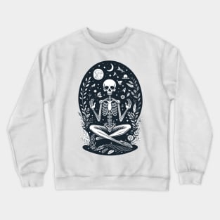 Zen Skull (monochrome) Crewneck Sweatshirt